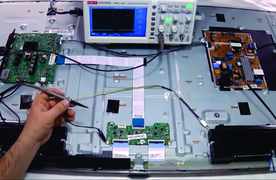 TV LED Samsung UN48H5550 sem imagem
