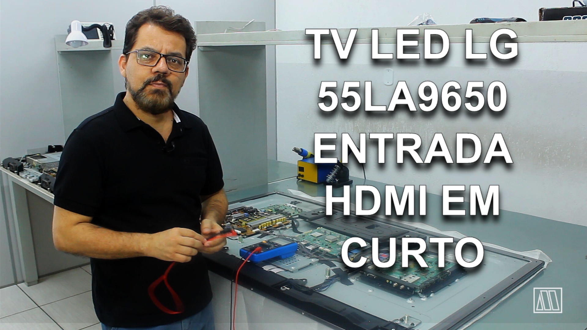 TV LED LG 55LA9650 – Entrada HDMI em curto