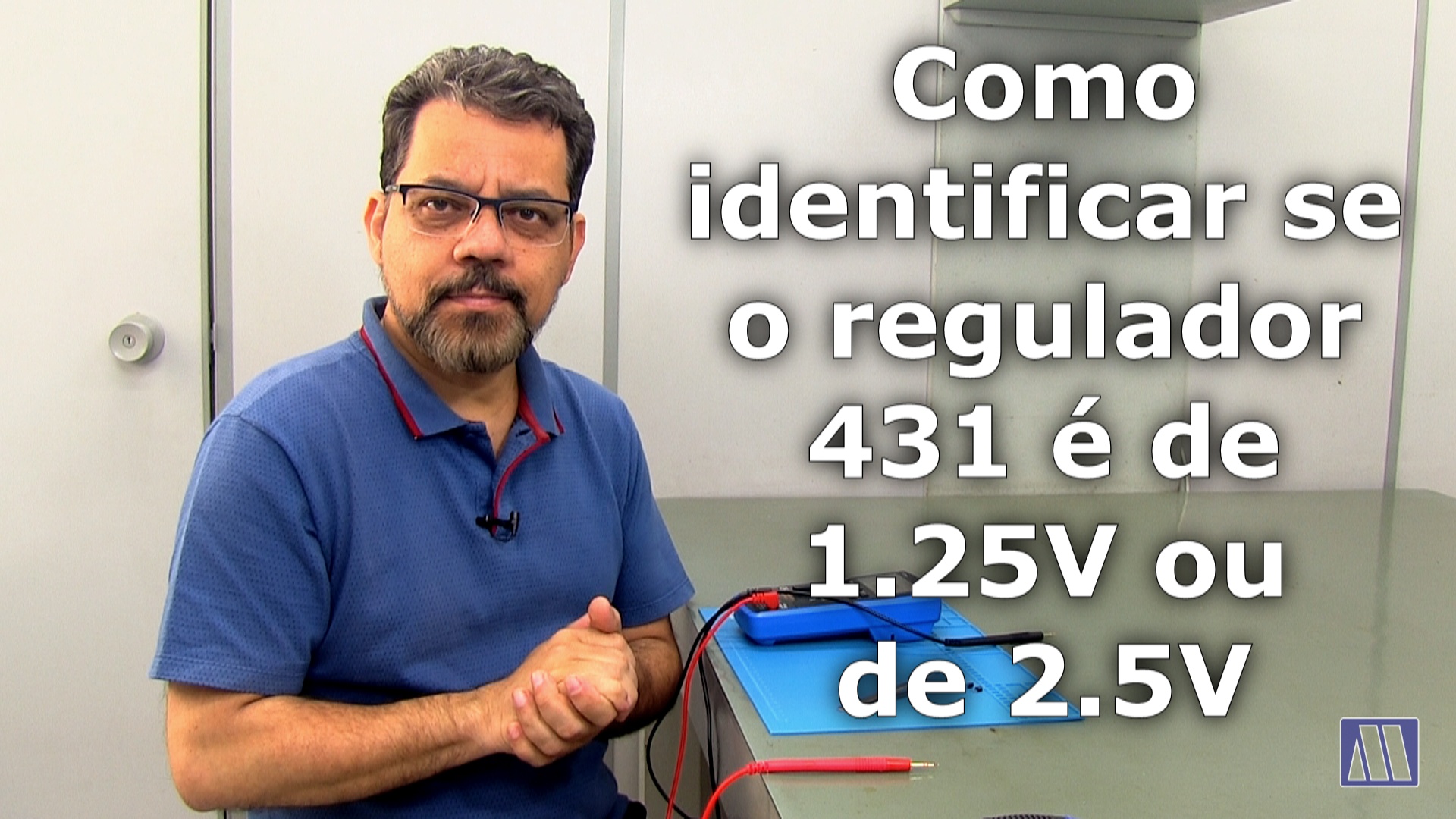 Como identificar se um CI 431 é de 1.25V ou de 2.5V?